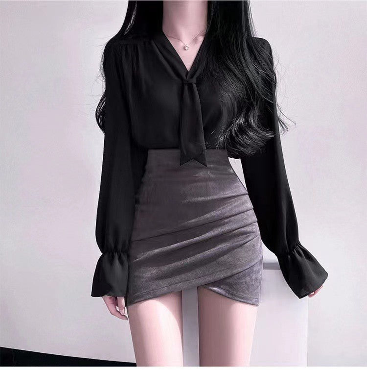 Jupe Courte Irregulière & Taille Haute - Amira Paris