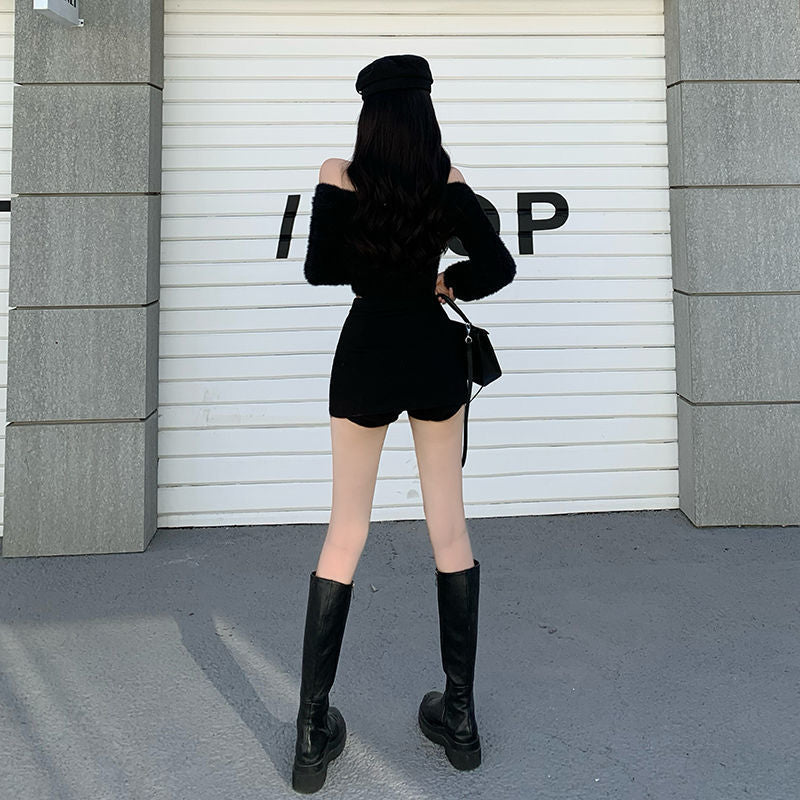 Jupe Courtes à Taille en V - Amira Paris