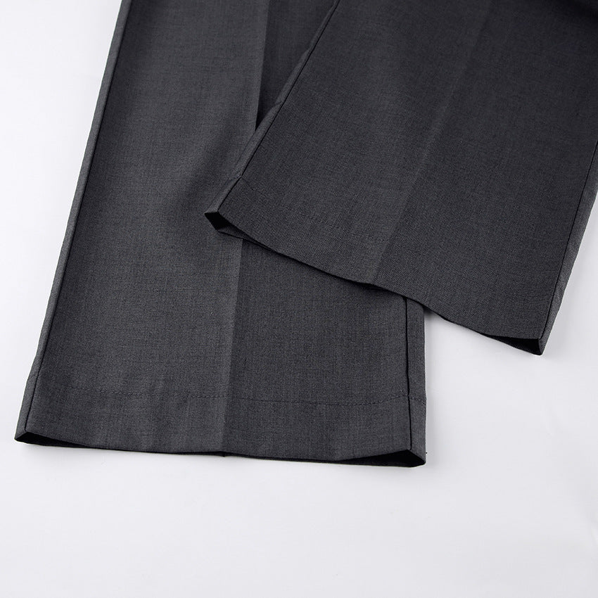 Pantalon Tailleur Coupe Droite & Large