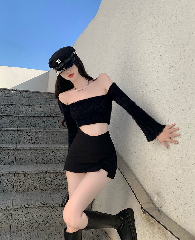 Jupe Courtes à Taille en V - Amira Paris