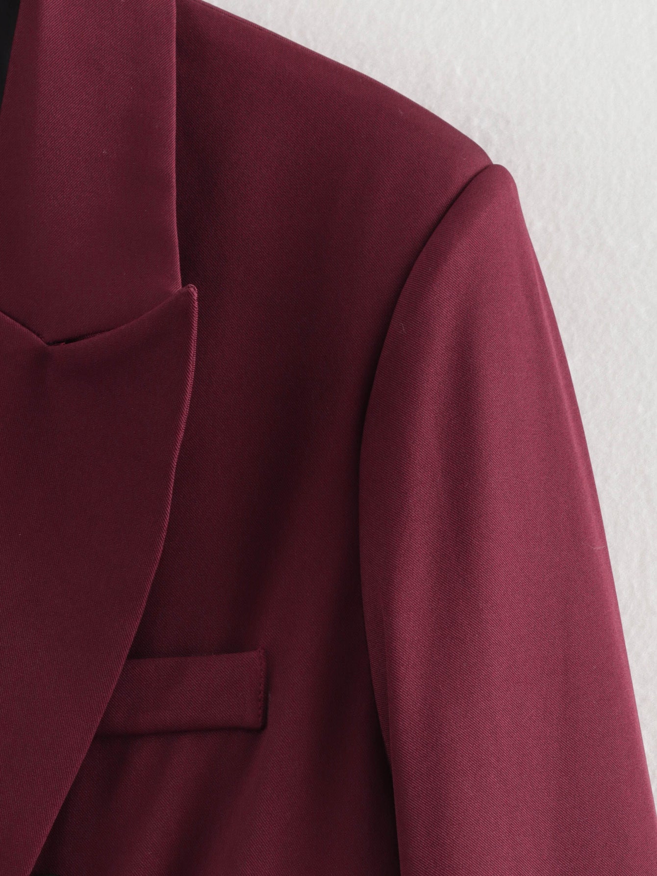 Blazer Bordeaux & Haut Croisé - Amira Paris