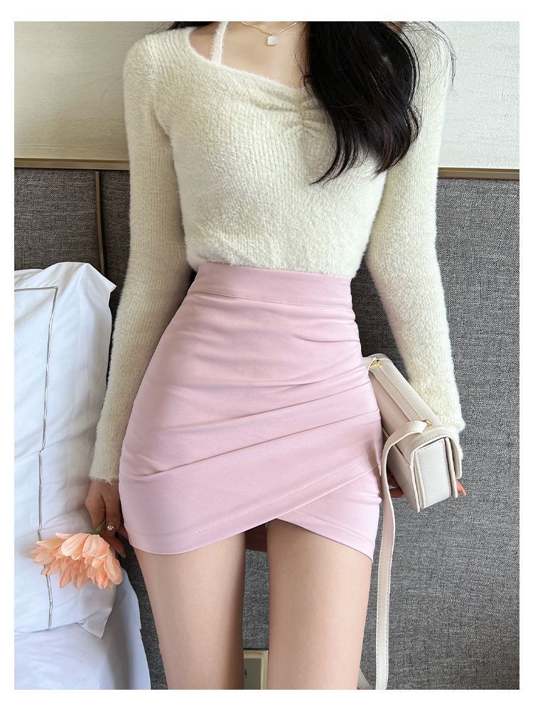 Jupe Slim Irregulière & Taille Haute - Amira Paris