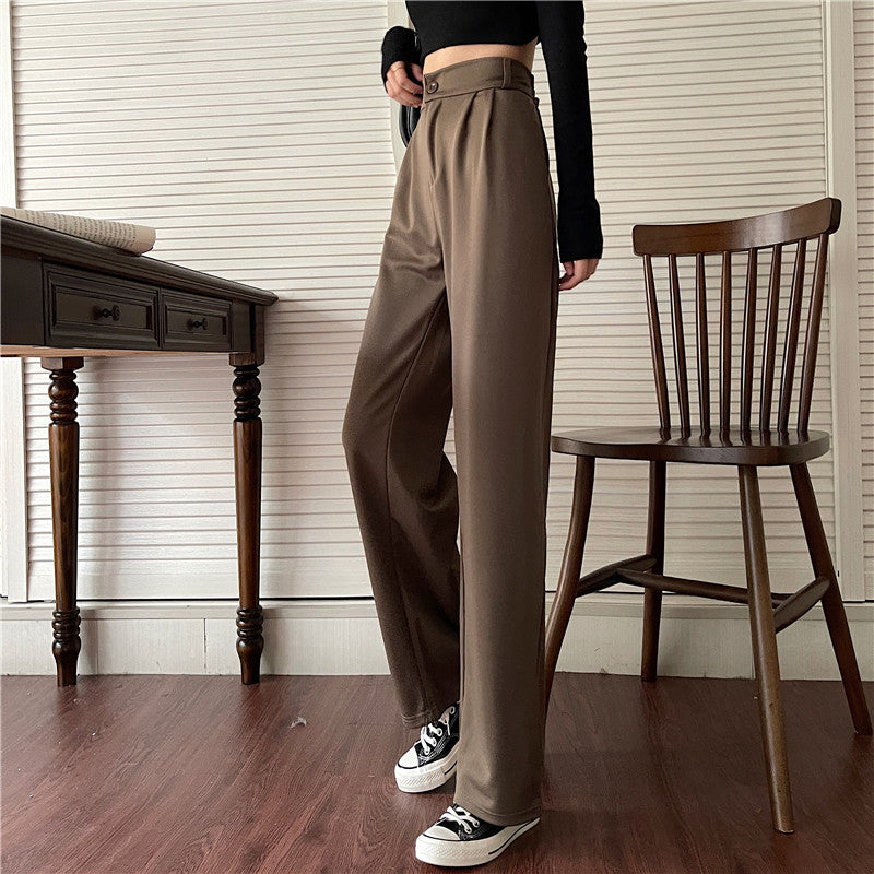 Pantalon Large Décontracté