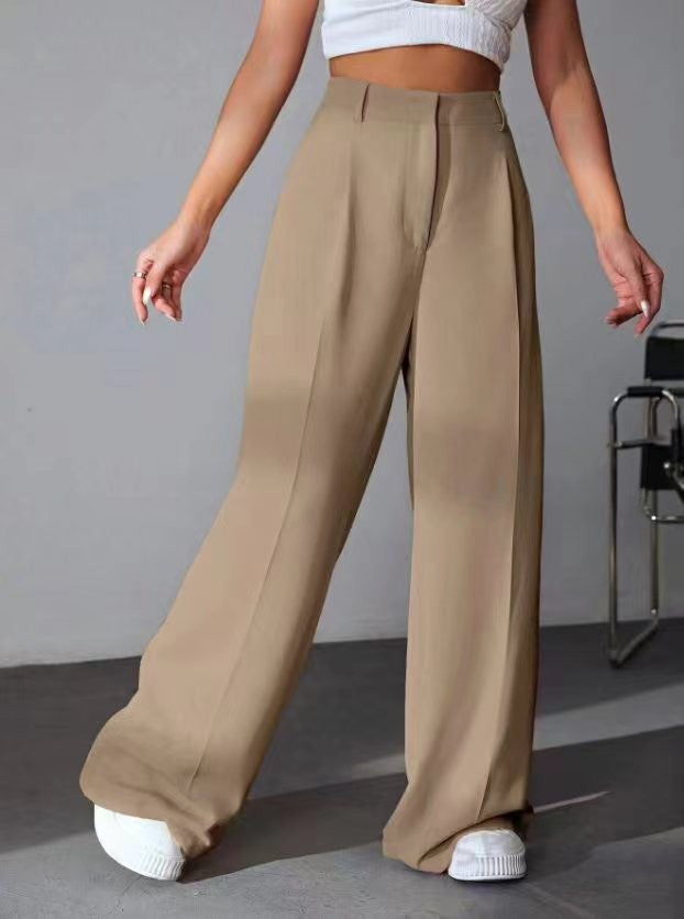 Pantalon Large & Taille Haute