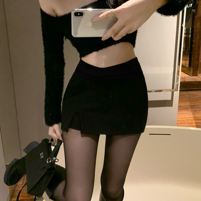 Jupe Courtes à Taille en V - Amira Paris