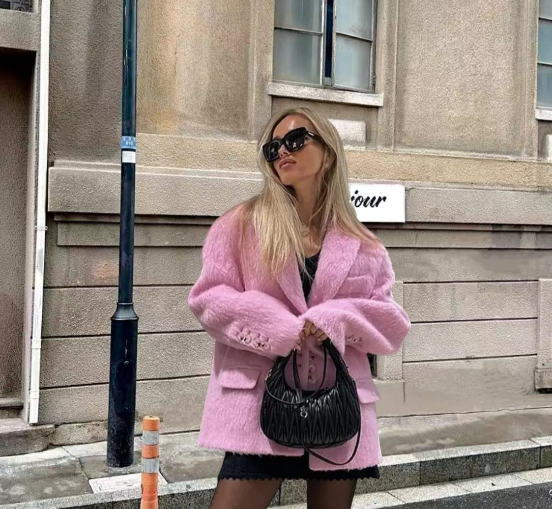 Veste Doux à Revers - Amira Paris