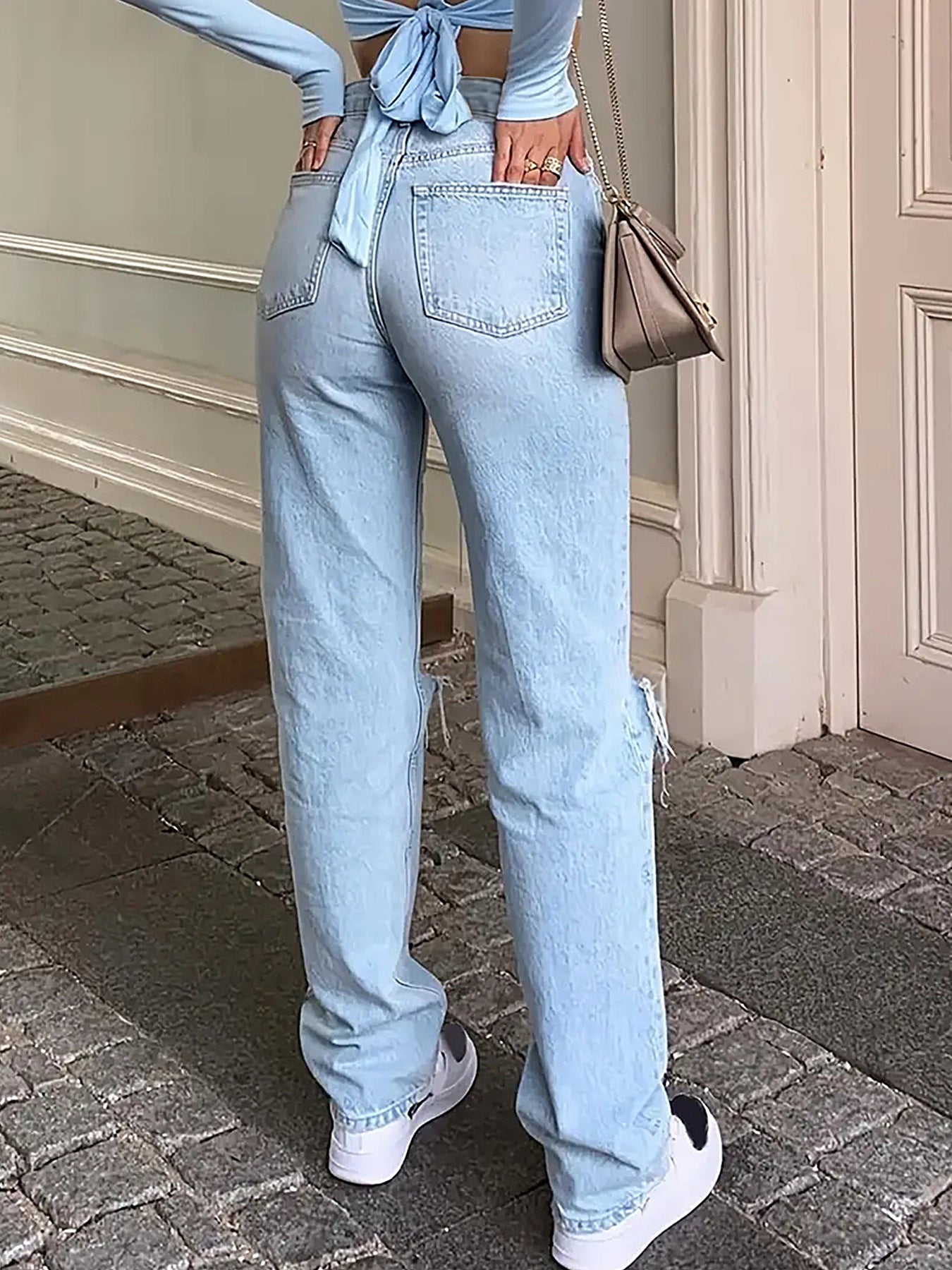 Jean Déchiré Taille Haute Coupe Large