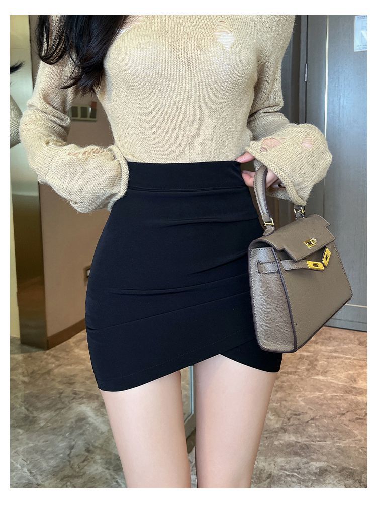 Jupe Slim Irregulière & Taille Haute - Amira Paris