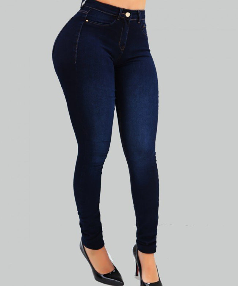 Jean Slim Taille Haute