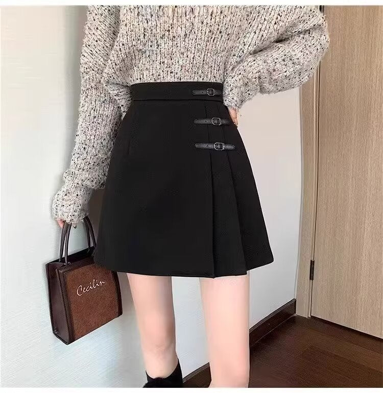 Jupe Courte Trapèze - Amira Paris