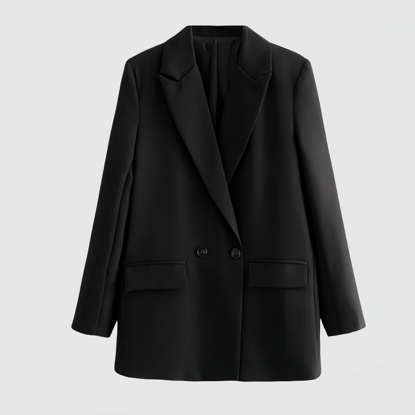 Blazer Long Ample à Double Boutonnage - Amira Paris