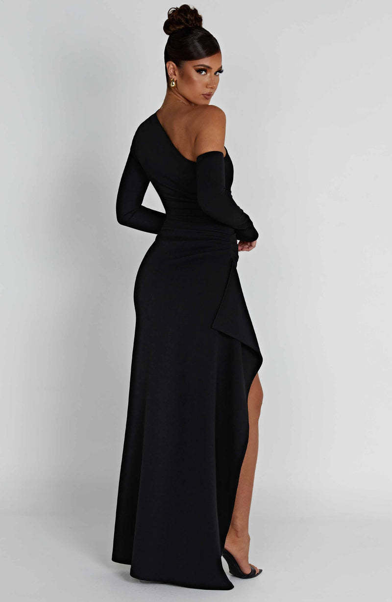 Robe Longue à Fente irregulière - Amira Paris