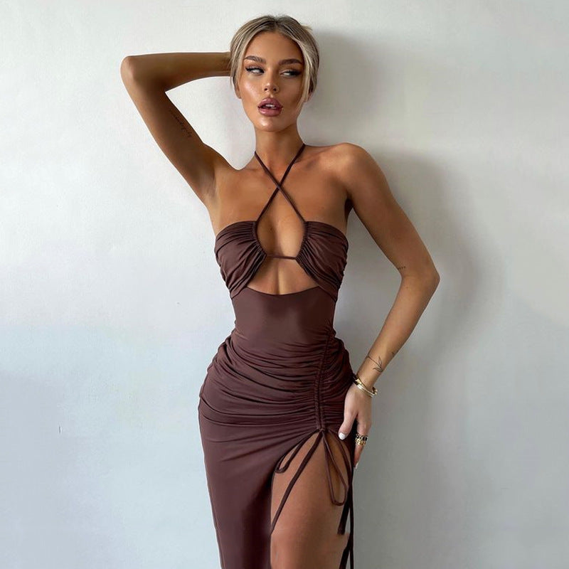 Robe à Fente Haute - Amira Paris