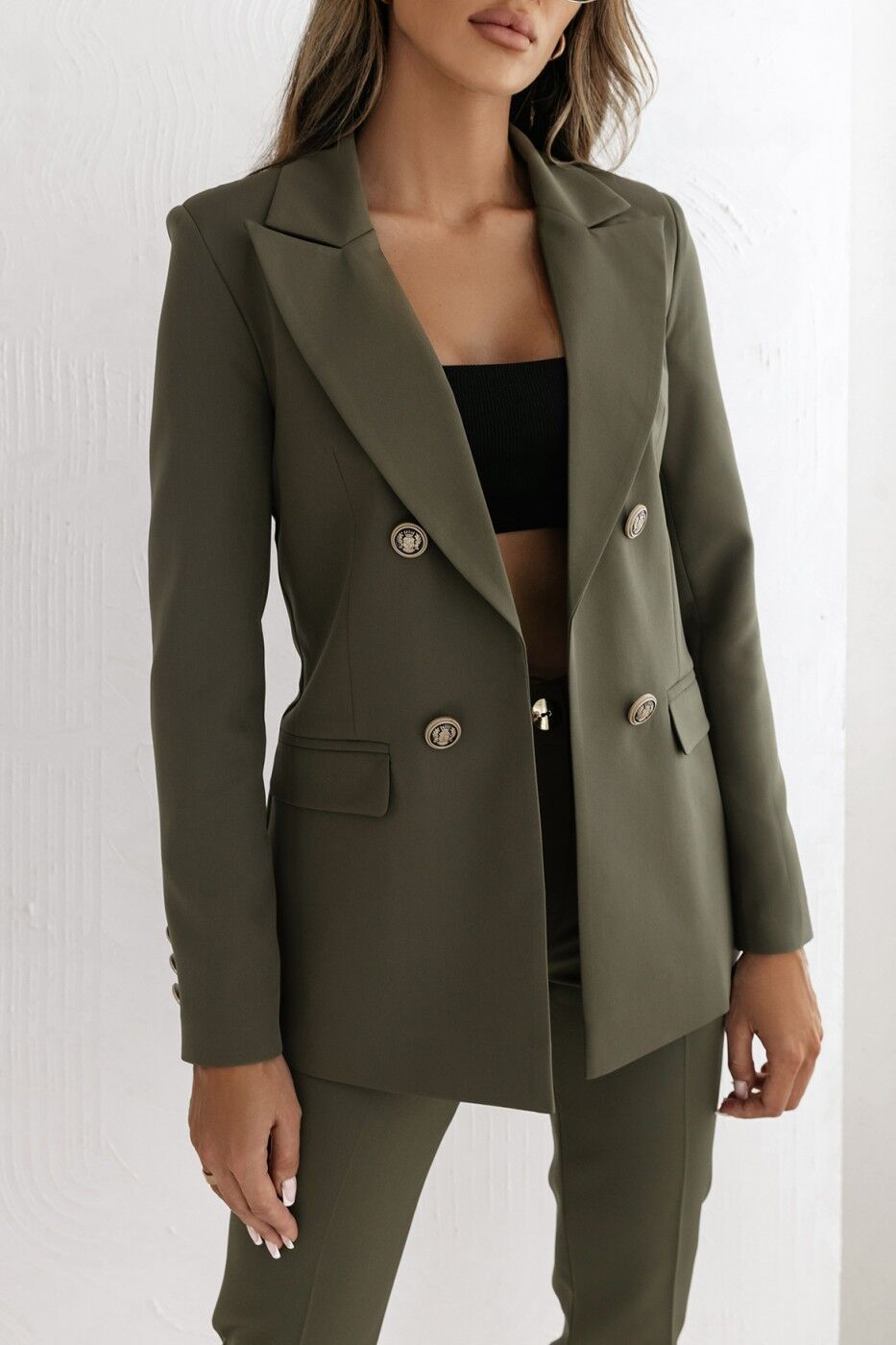 Blazer Décontracté Croisée - Amira Paris