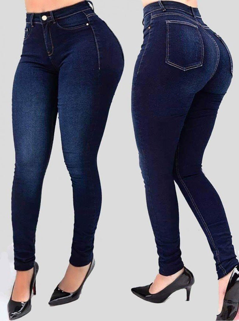 Jean Slim Taille Haute