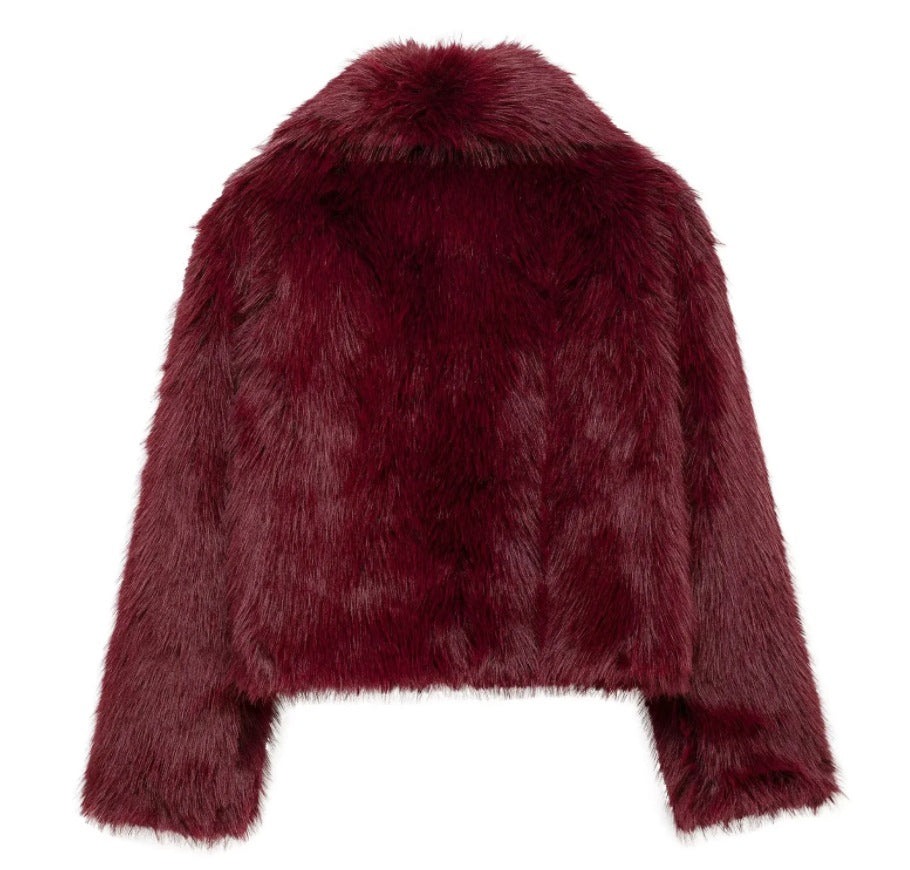 Veste en Fourrure Taille Court - Amira Paris