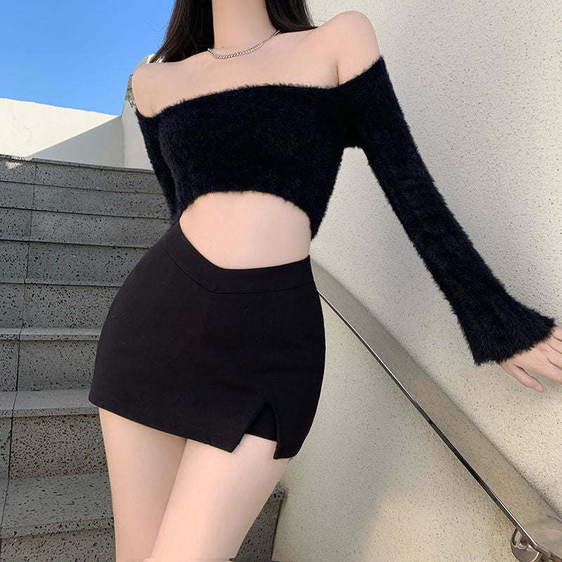 Jupe Courtes à Taille en V - Amira Paris