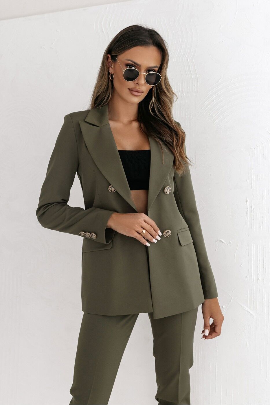 Blazer Décontracté Croisée - Amira Paris