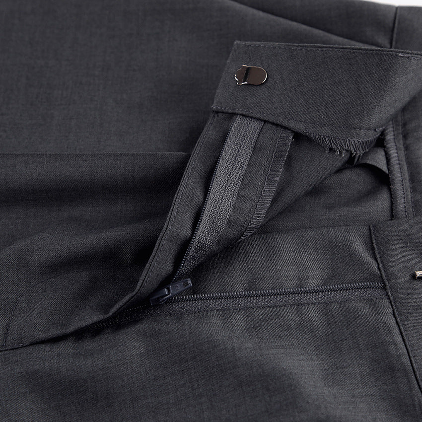 Pantalon Tailleur Coupe Droite & Large