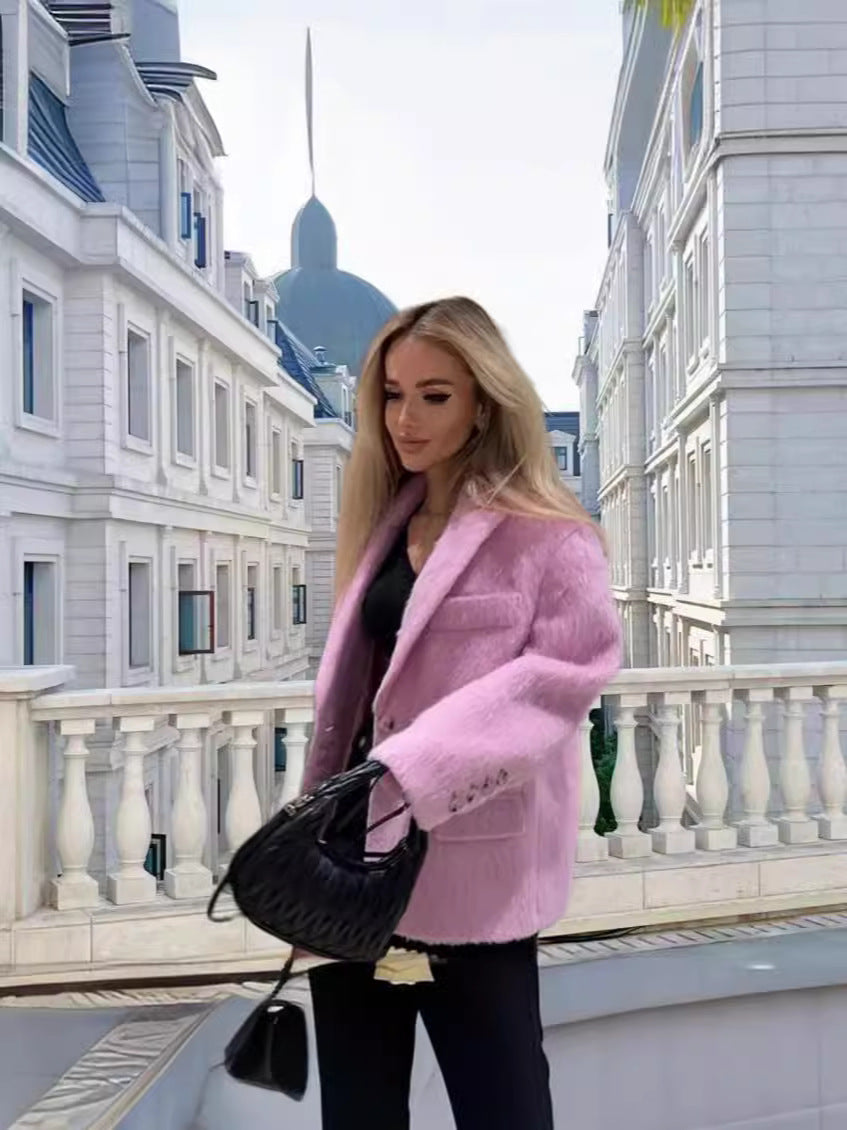 Veste Doux à Revers - Amira Paris