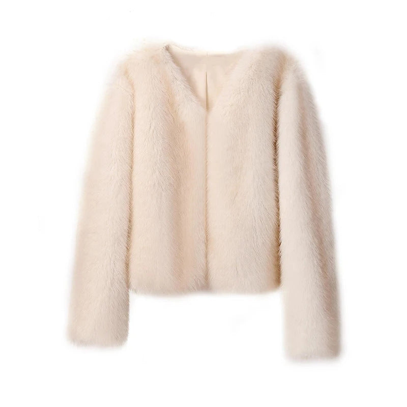 Veste Taille Court en Fourrure de Toscane - Amira Paris