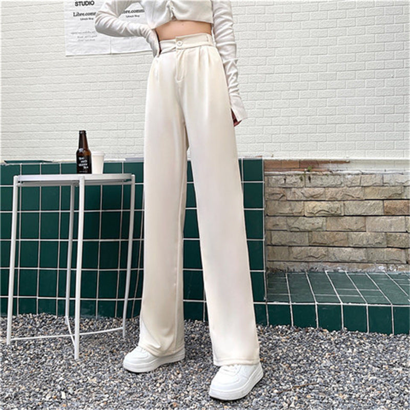 Pantalon Large Décontracté