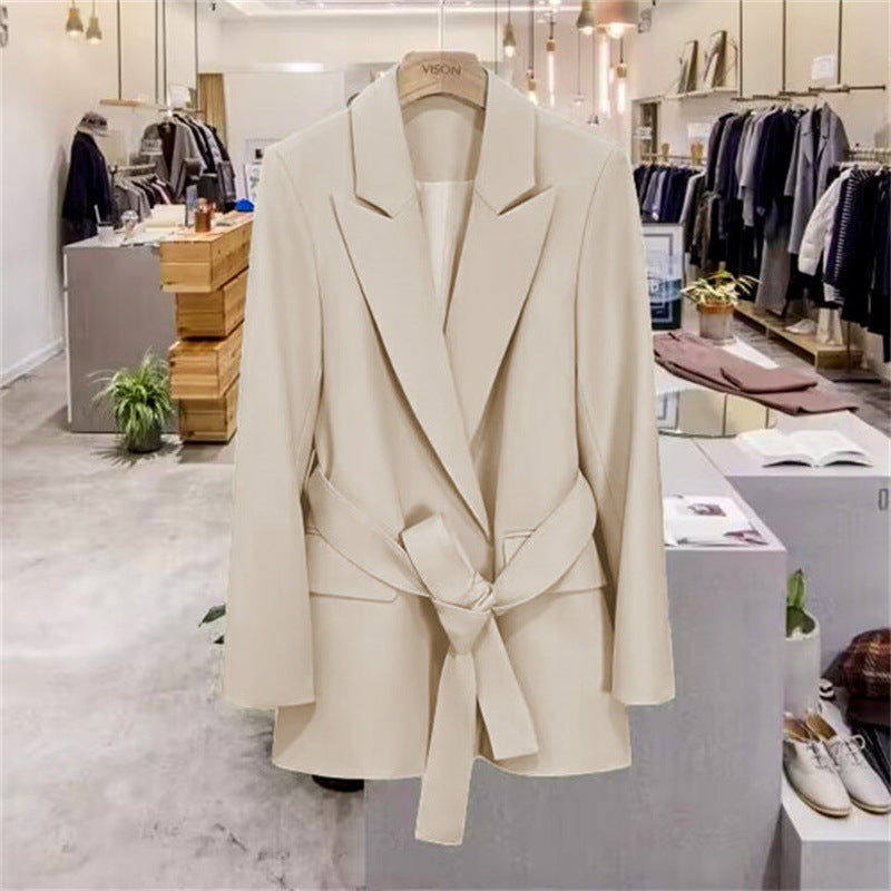Blazer Long Ceinturé - Amira Paris