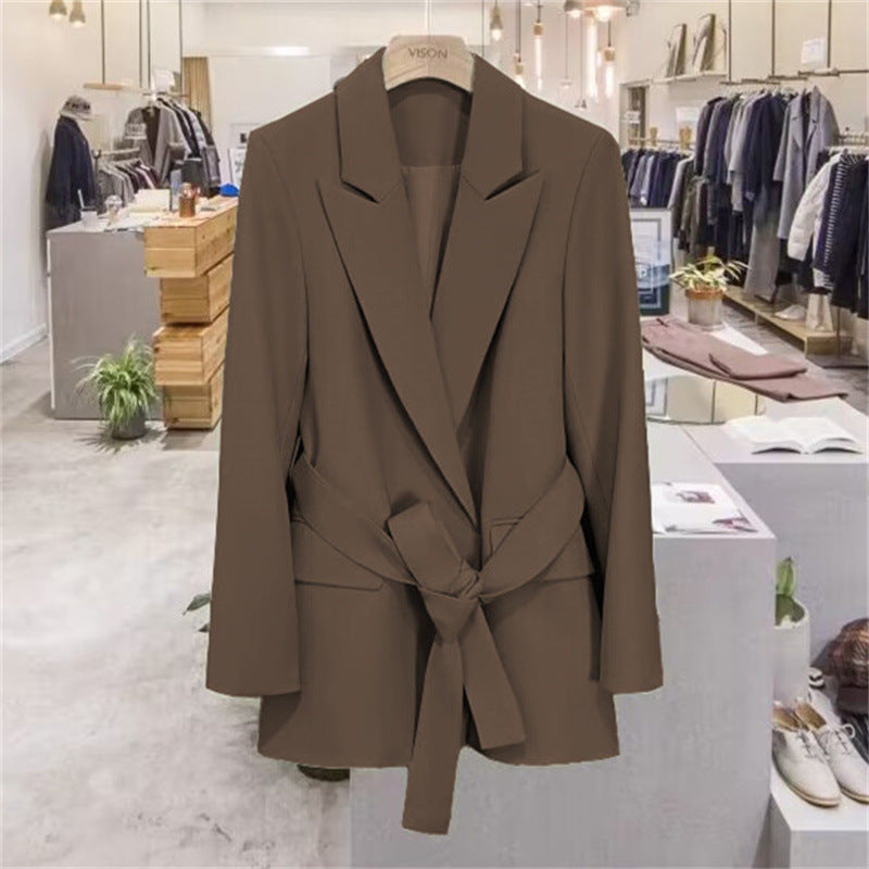 Blazer Long Ceinturé - Amira Paris