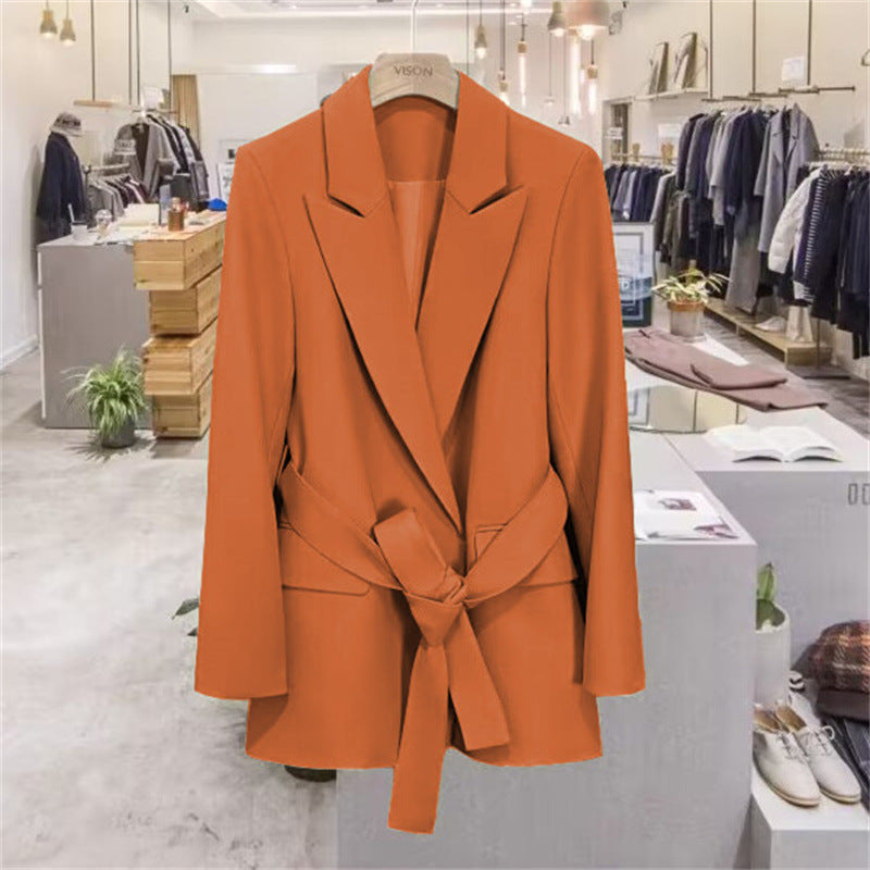 Blazer Long Ceinturé - Amira Paris