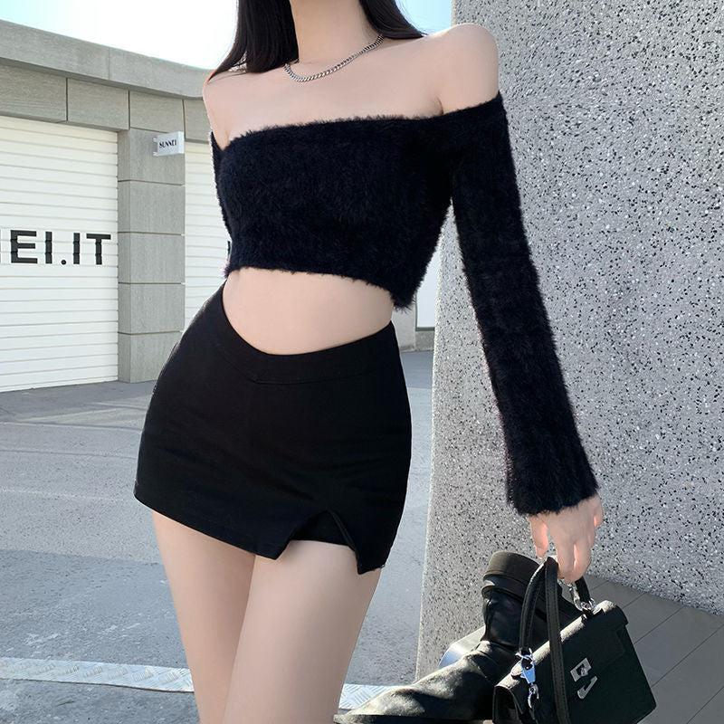 Jupe Courtes à Taille en V - Amira Paris
