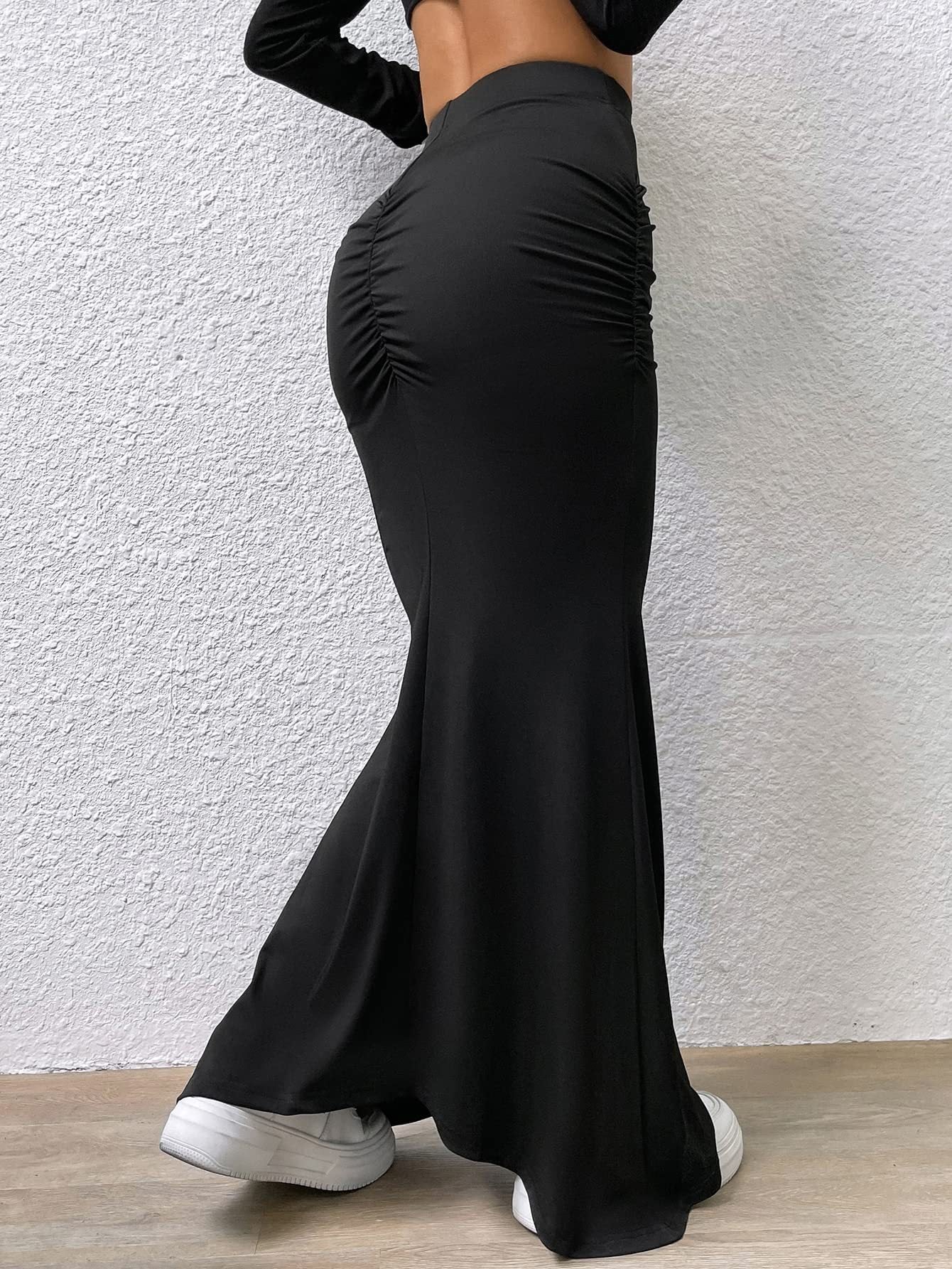 Jupe Longue en Taille Haute - Amira Paris