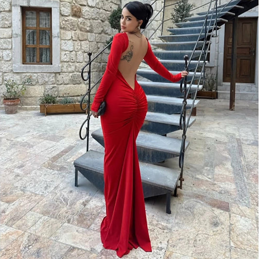 Robe Sans Manches Dos Nu - Amira Paris