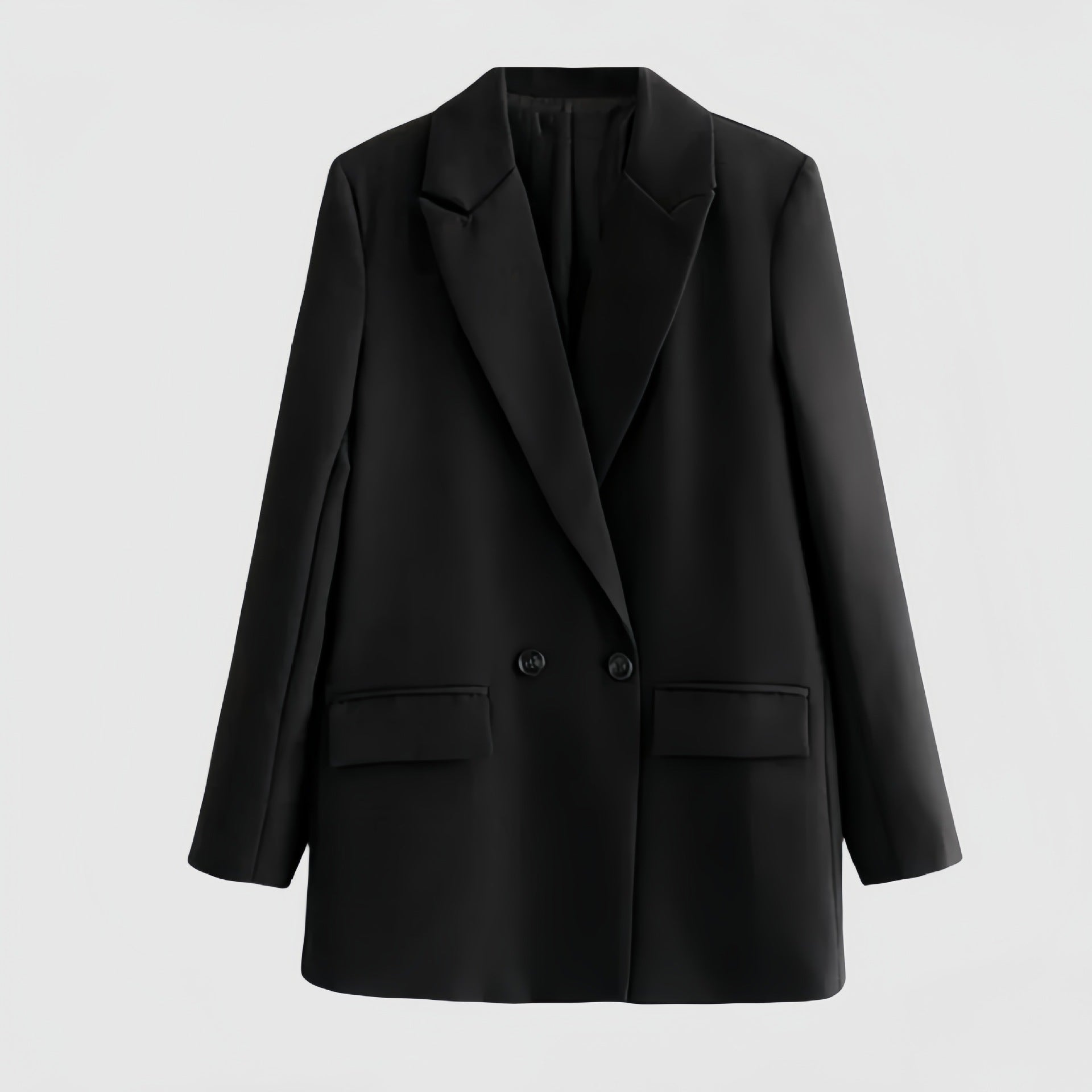 Blazer Long Ample à Double Boutonnage - Amira Paris